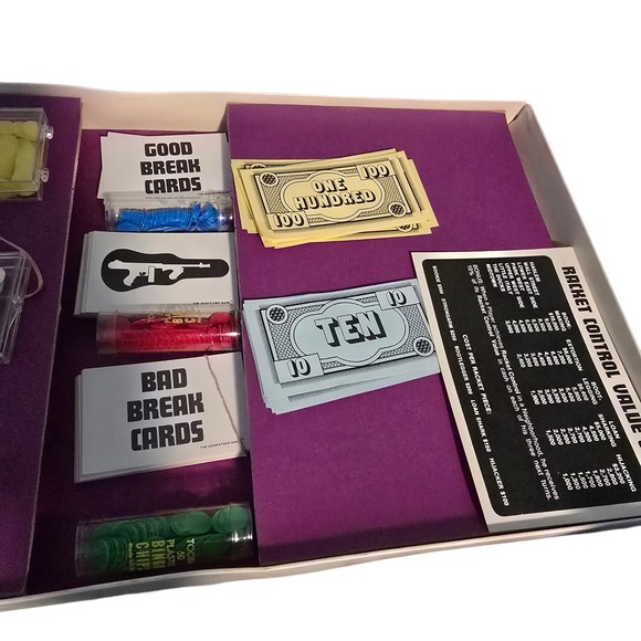 The Godfather Game Vintage 1971 Family Games Inc Adult Strategy Board Game - Picture 8 of 10